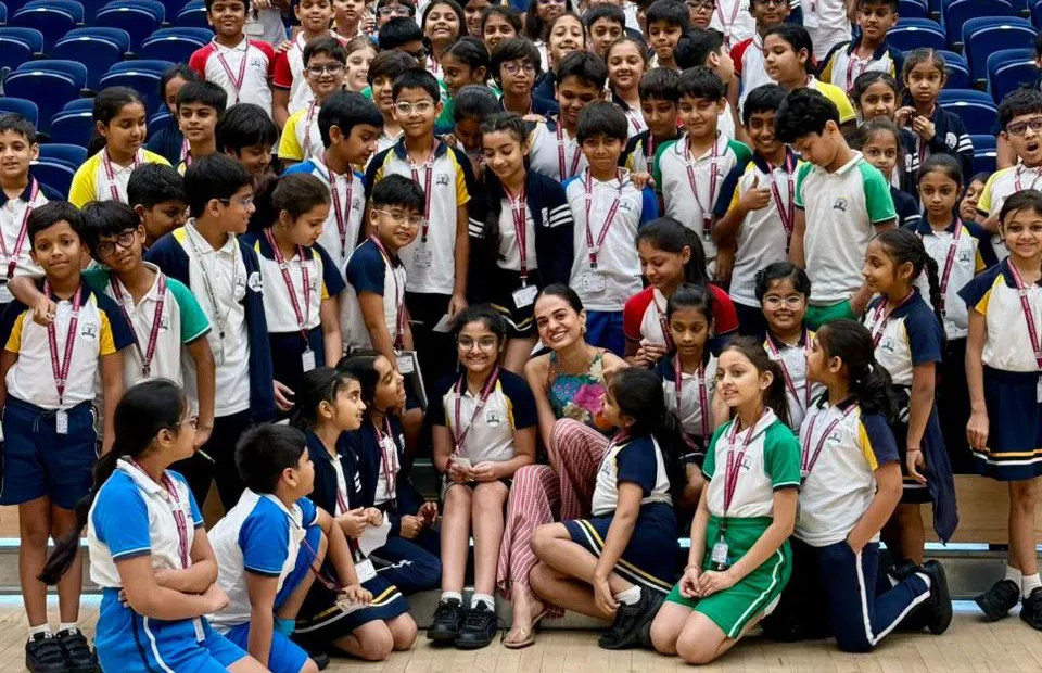 When kids take the lead: Tania Sachdev's memorable morning in Kolkata