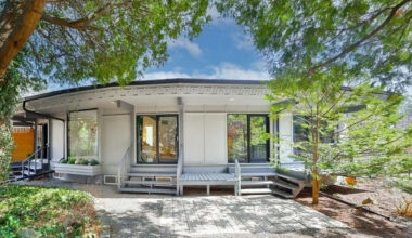 This unique round home is now listed for sale in Mississauga. Photo: Royal LePage Real Estate Services Phinney Real Estate