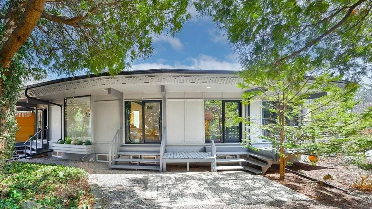 This unique round home is now listed for sale in Mississauga. Photo: Royal LePage Real Estate Services Phinney Real Estate