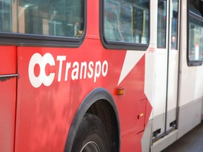 An OC Transpo bus