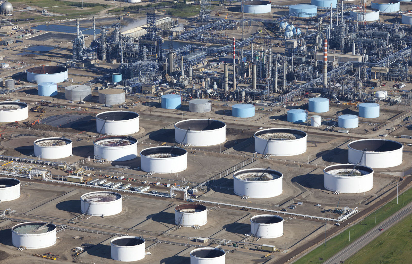 Alberta oil refinery