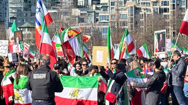 Vancouver's Iranian community celebrates after U.S. president says Iran’s supreme leader killed