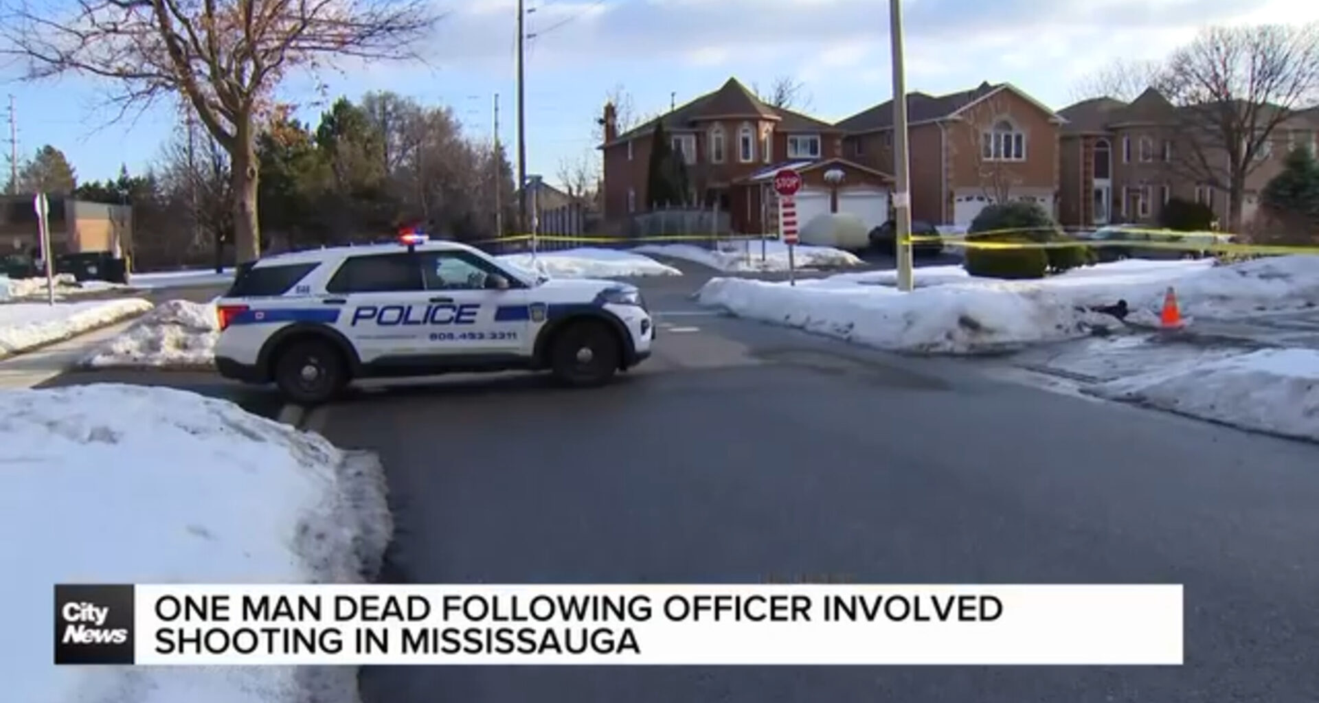1 man shot and killed by police in Mississauga