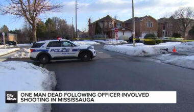 1 man shot and killed by police in Mississauga