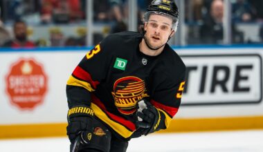 NHL Rumors: 3 Trade Destinations for Canucks' Teddy Blueger