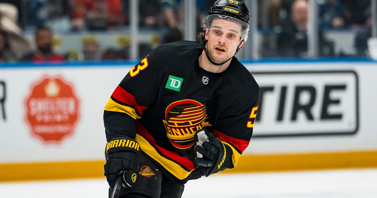 NHL Rumors: 3 Trade Destinations for Canucks' Teddy Blueger