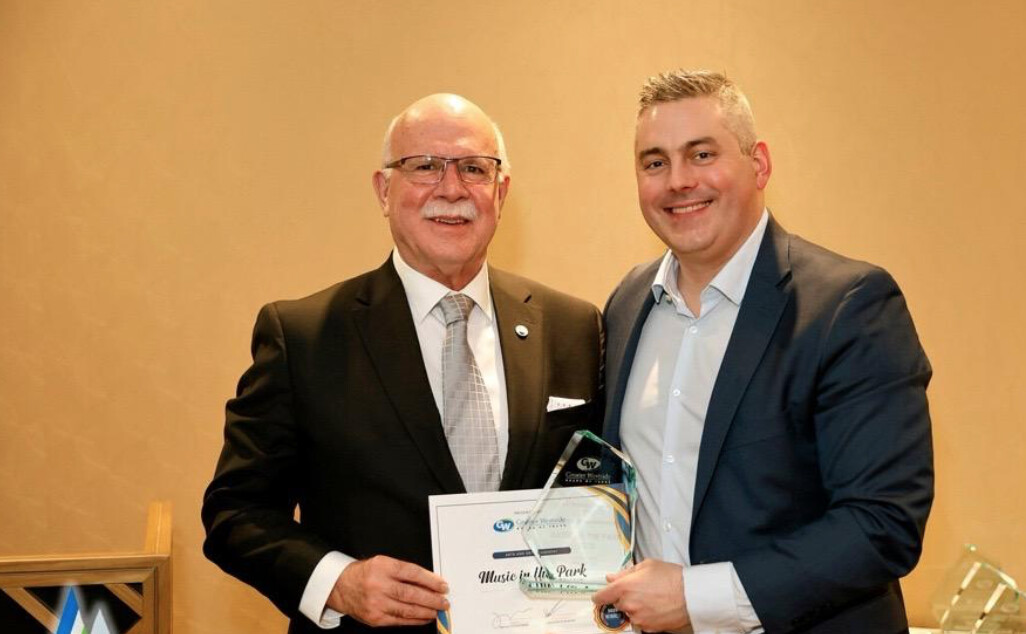 West Kelowna’s Music in the Park honoured with arts and entertainment award
