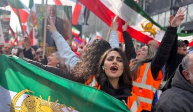 Iranians in Quebec take to the streets to celebrate in wake of military intervention