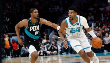 Miller scores 26 points as the Hornets beat the Trail Blazers 109-93 for their 4th straight win