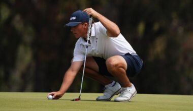 No. 8 Men's Golf In Sixth Place After Round One at Southern Highlands Intercollegiate