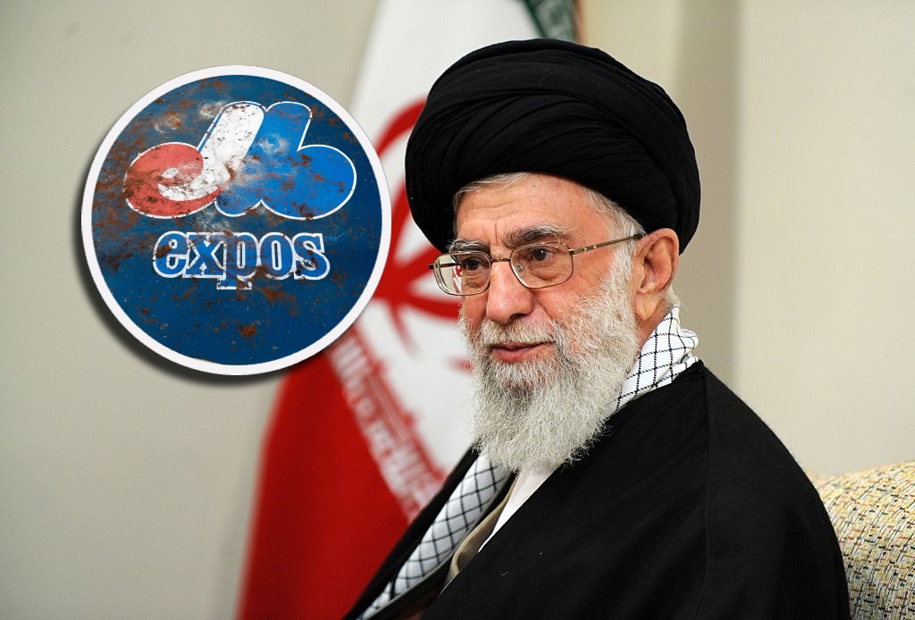 Montreal Expos Parody Account Makes Absurd Joke About Ayatollah Khamenei