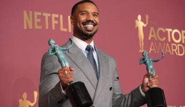 Michael B. Jordan, Jessie Buckley take top prizes at Actor Awards; Catherine O'Hara honoured