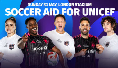 Soccer Aid for UNICEF is back!