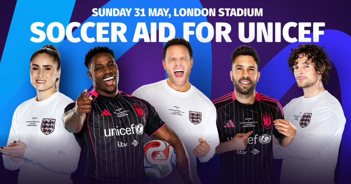 Soccer Aid for UNICEF is back!