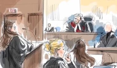 Crown withdraws sexual assault charge related to one complainant at Frank Stronach’s trial in Toronto as final woman takes the stand 