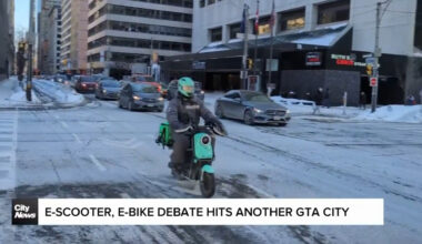 Debate over electric bikes and scooters arrives in Mississauga
