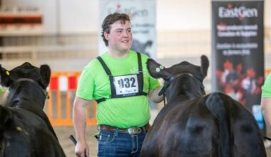 First Maritimer to win Canada’s top junior Angus cattle award is a Dal student - Dal News