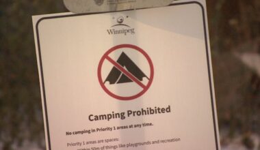 17 encampments cleared since new rules took effect, City of Winnipeg says