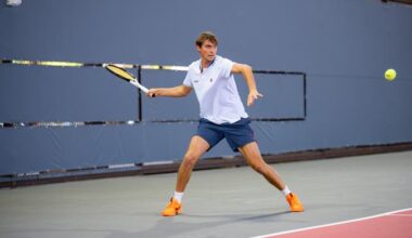 No. 27 Men’s Tennis Set for Matches at Yale and Princeton