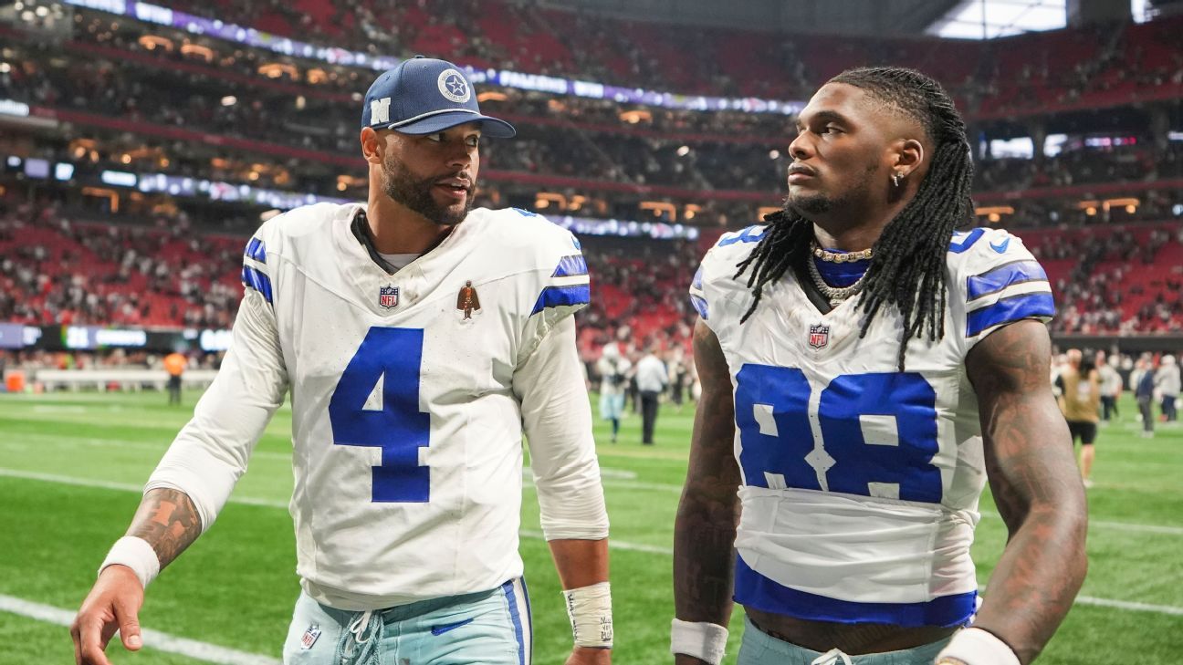 Sources: Cowboys rework Prescott, Lamb, Smith deals, now under cap