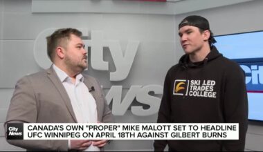 Canada’s own ‘Proper’ Mike Malott set to headline UFC Winnipeg in April