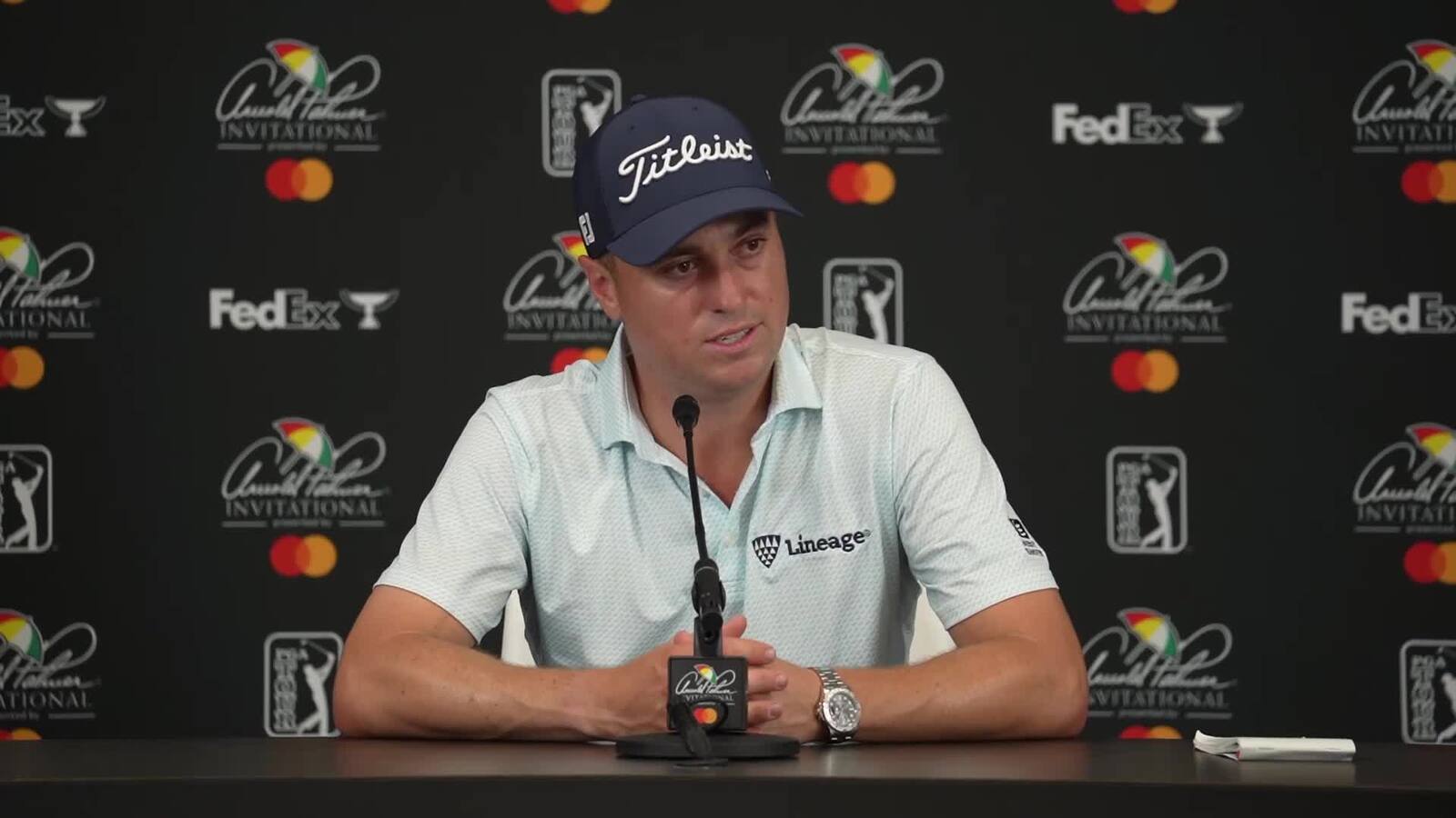 Justin Thomas on rehab post-surgery, expectations for return at Bay Hill