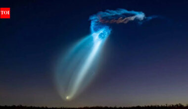 Space Jellyfish: SpaceX rocket launch creates ‘space jellyfish’ effect in Florida sky during Falcon 9 mission carrying 29 Starlink satellites |
