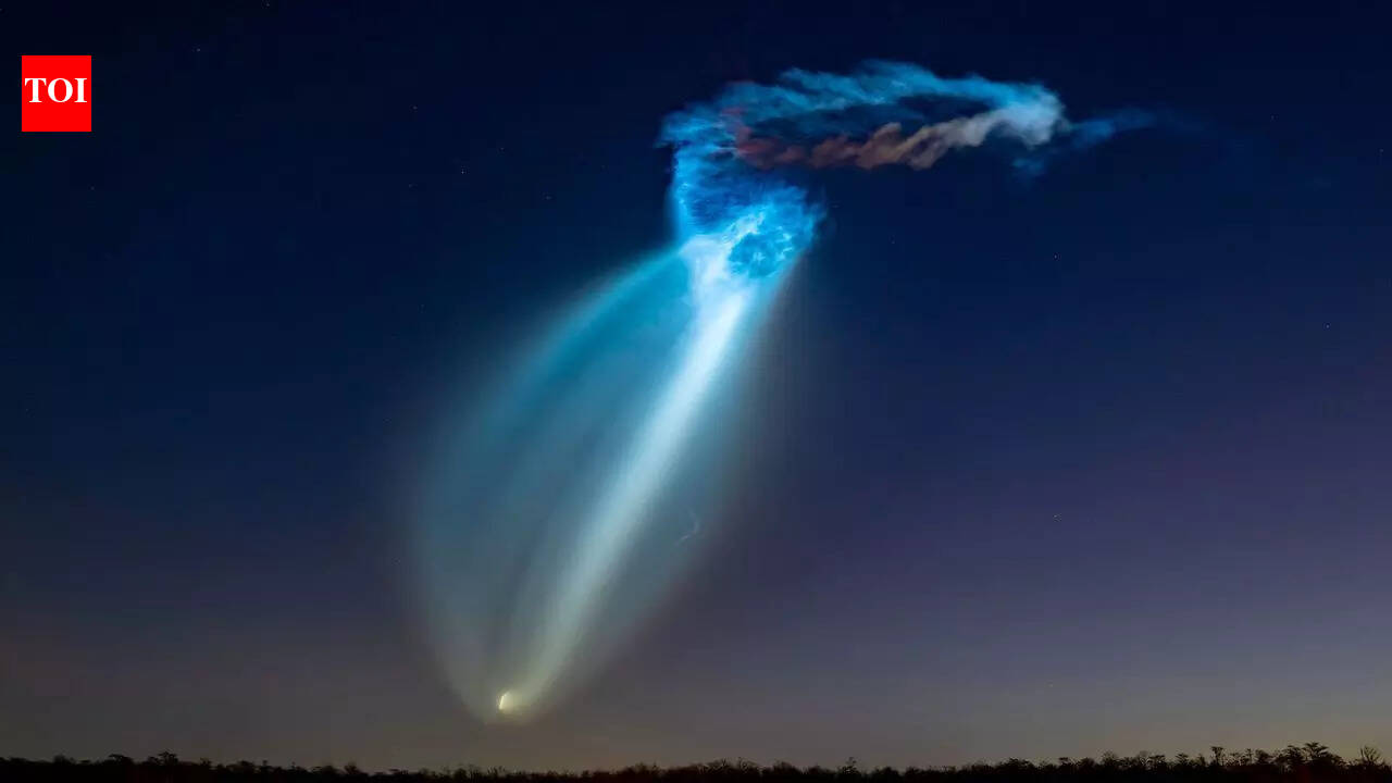 Space Jellyfish: SpaceX rocket launch creates ‘space jellyfish’ effect in Florida sky during Falcon 9 mission carrying 29 Starlink satellites |