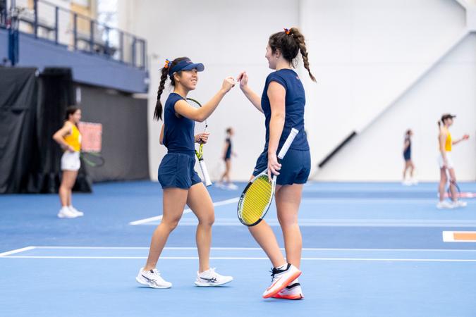 Women's Tennis Hits the Road to Open Big Ten Play