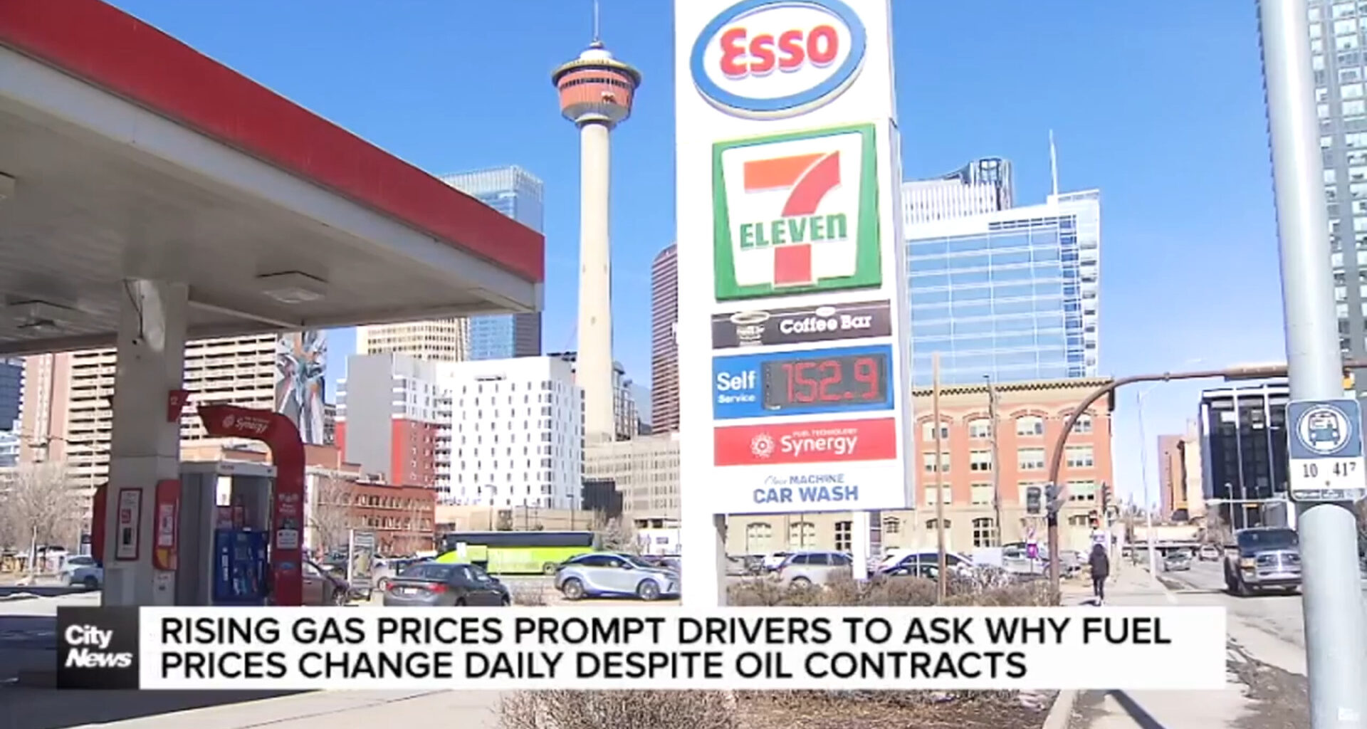 Why are we seeing daily jumps in the price of gas despite oil contracts?