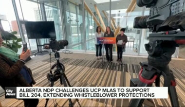 Alberta NDP Bill 204 aims to expand whistleblower protections