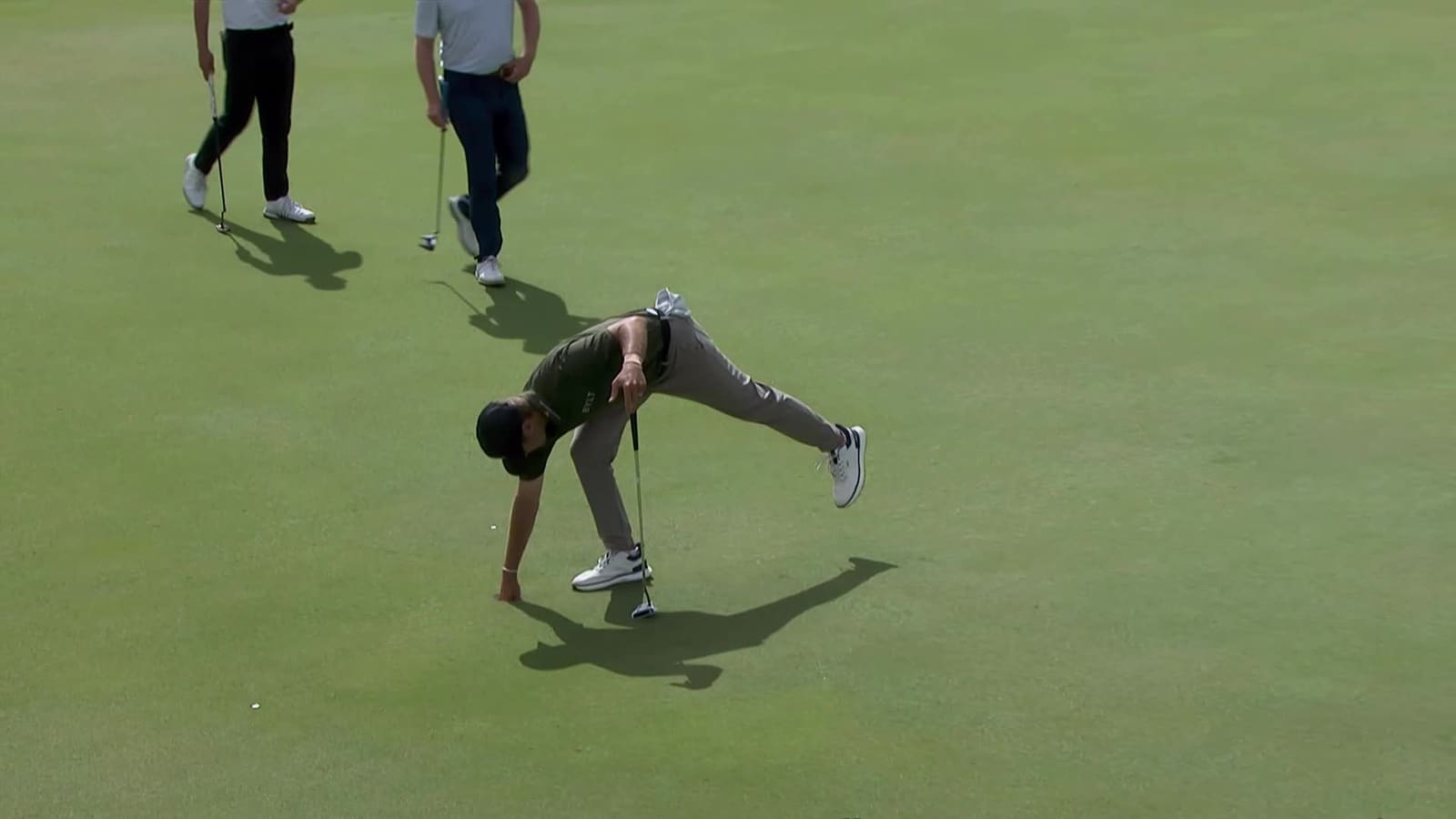 Chandler Blanchet makes birdie on No. 18 at Puerto Rico