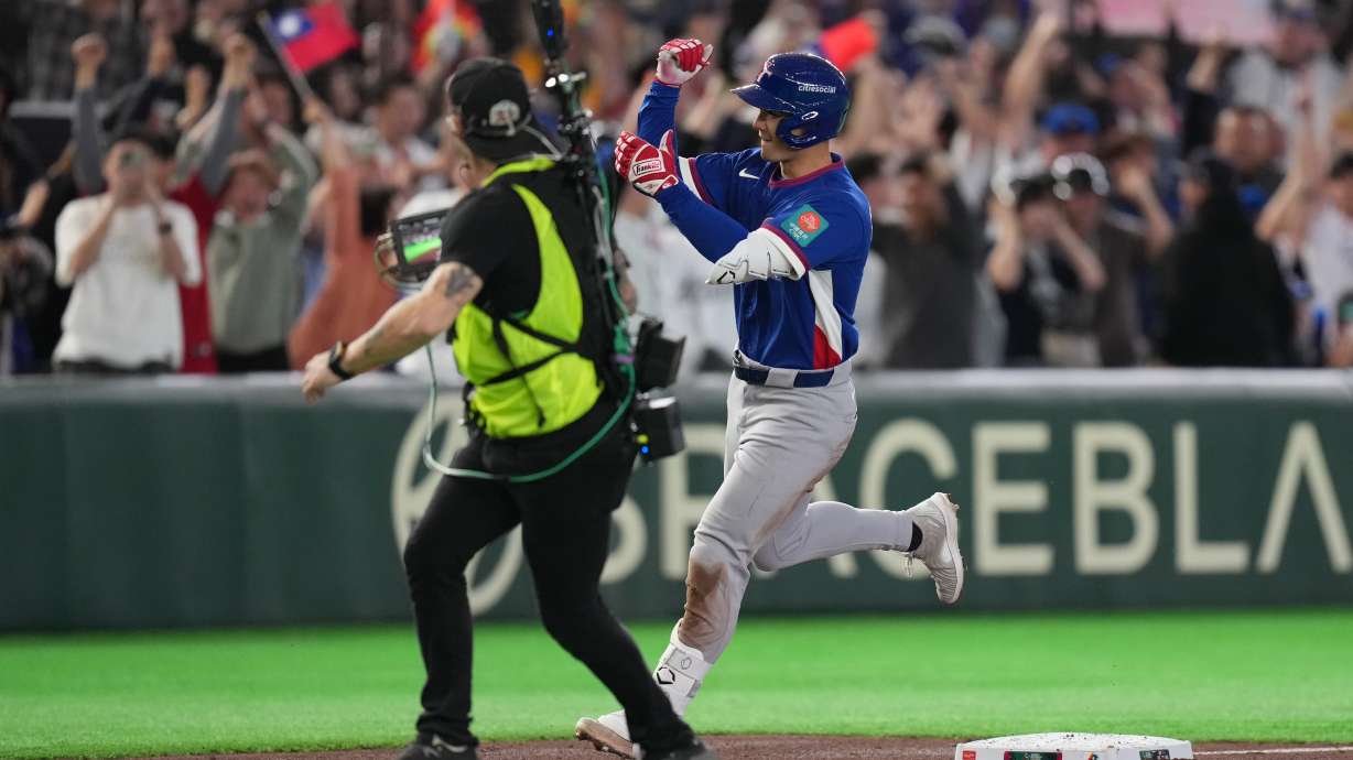 Stuart Fairchild's grand slam leads Taiwan over Czech Republic at the World Baseball Classic