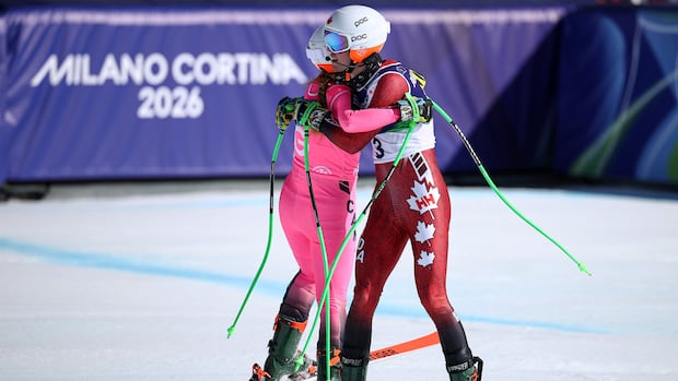 Para alpine skier Eriksson, guide Smith earn silver for Canada's 1st medal of Milano-Cortina Paralympics