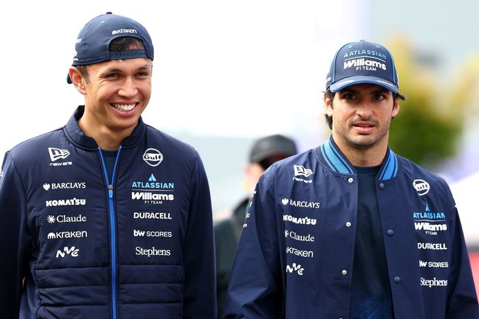 Alexander Albon, Williams, Carlos Sainz, Williams