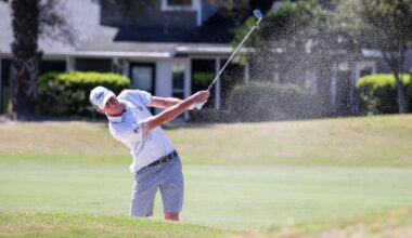 Danny Erickson par three shot