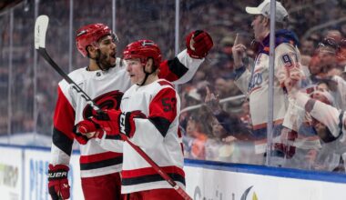 Surging Hurricanes shut down Oilers 6-3 with ‘full team effort’ on the road