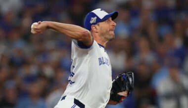 Jays pitcher Max Scherzer is a rare bird, still flying high as a competitive player in his 40s