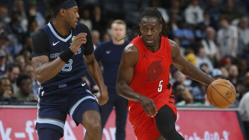 NBA: Portland Trail Blazers at Memphis Grizzlies