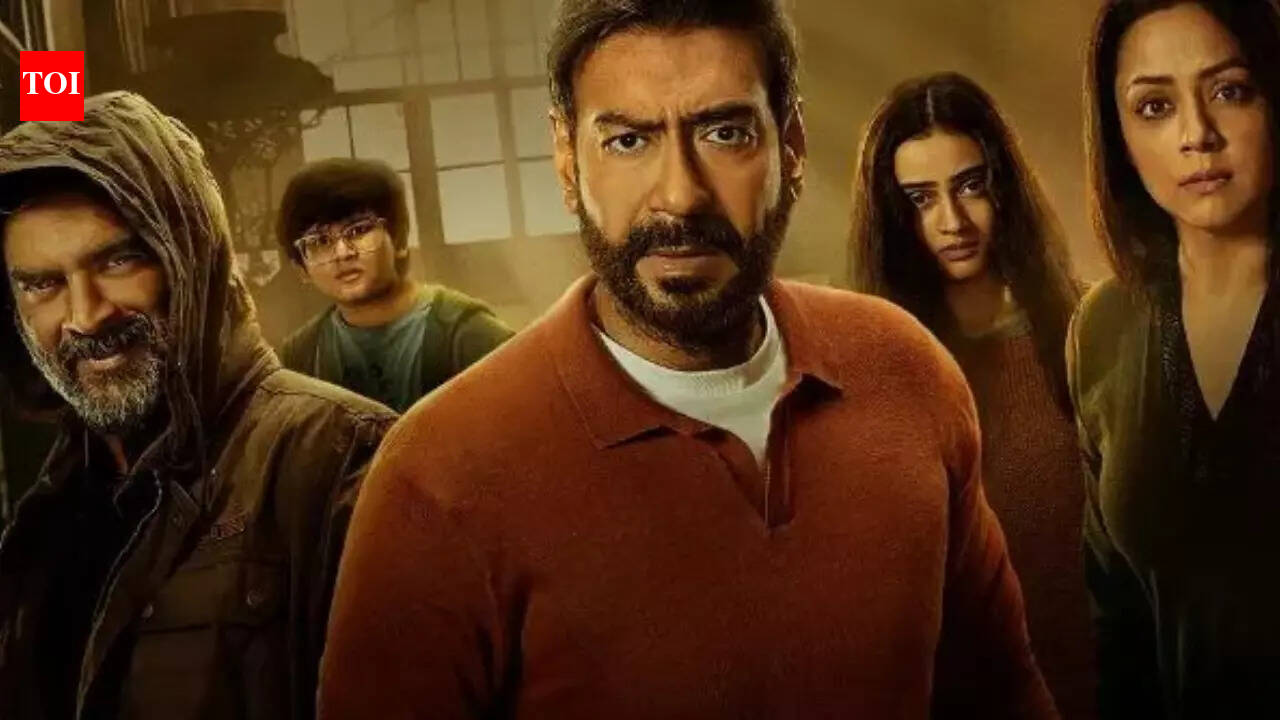 Ajay Devgn shares eerie video with Madhavan in crowd marking two years of 'Shaitaan', fans predict sequel on the cards |