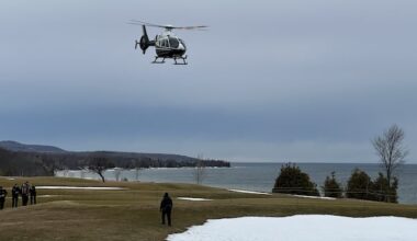 OPP rescue 23 people stranded on ice shelf that separated from shore in Georgian Bay