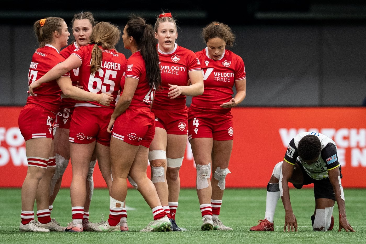 Canadian women post a pair of wins, finish fifth at Vancouver Sevens