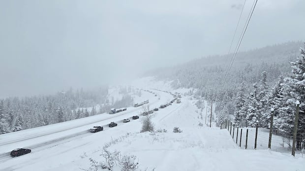 Coquihalla Highway reopens after multi-vehicle crashes between Merritt and Kamloops
