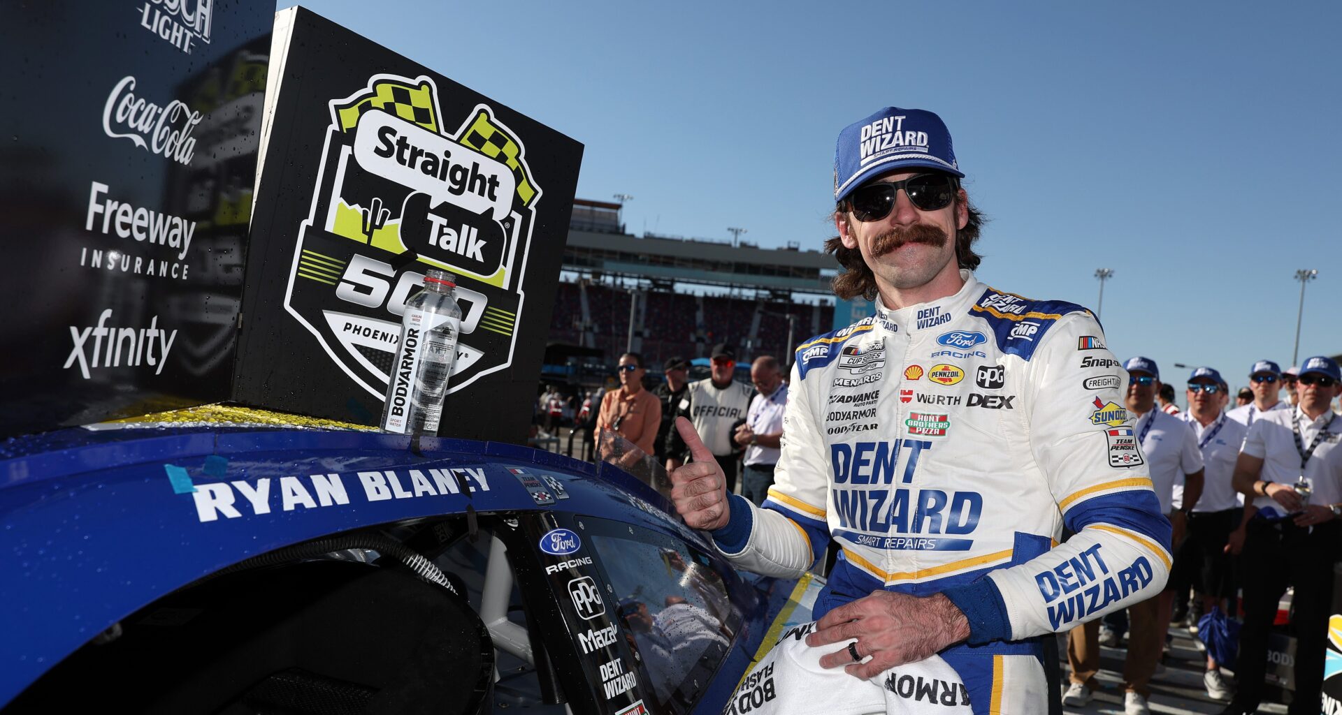 Ryan Blaney Says Felt Pressure After Phoenix NASCAR Win