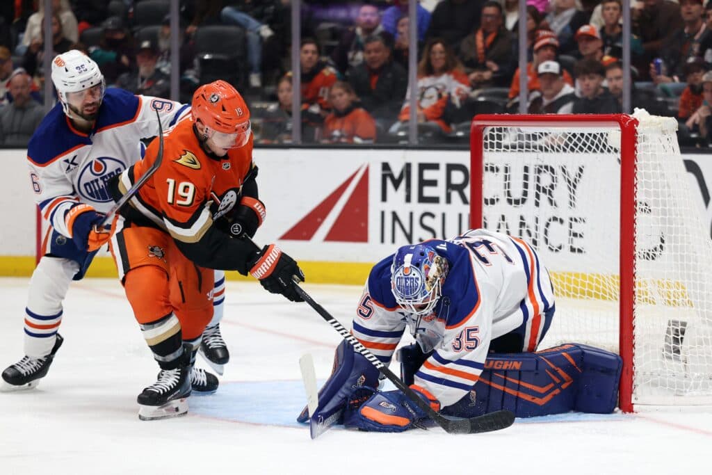 Edmonton Oilers Tristan Jarry vs. Anaheim Ducks
