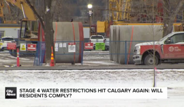 Stage 4 water restrictions hit Calgary again: Will residents comply?