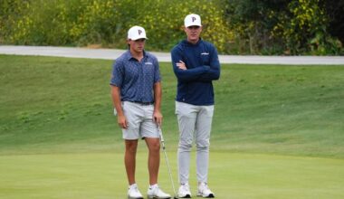 Chirravuri, Walsh Pace No. 10 Men’s Golf at The Desimone Invitational