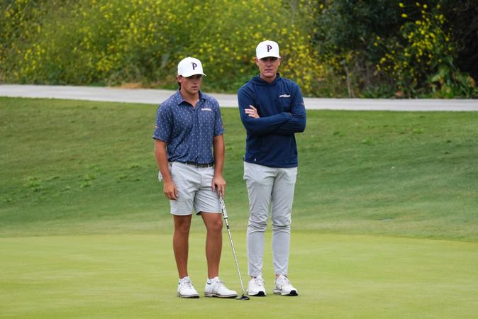 Chirravuri, Walsh Pace No. 10 Men’s Golf at The Desimone Invitational
