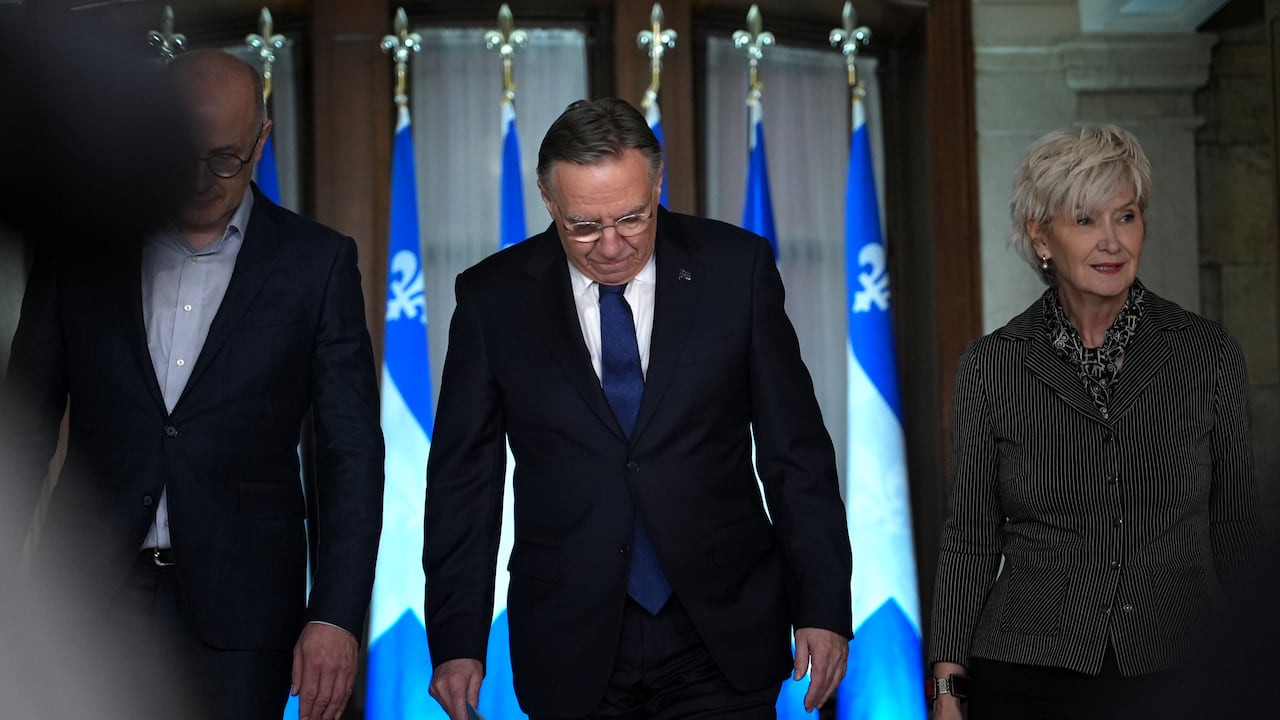 François Legault's resignation