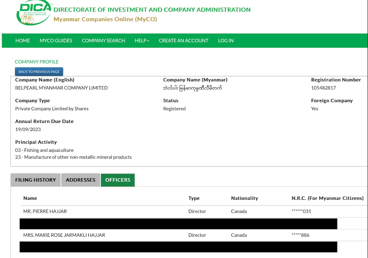 A corporate document.